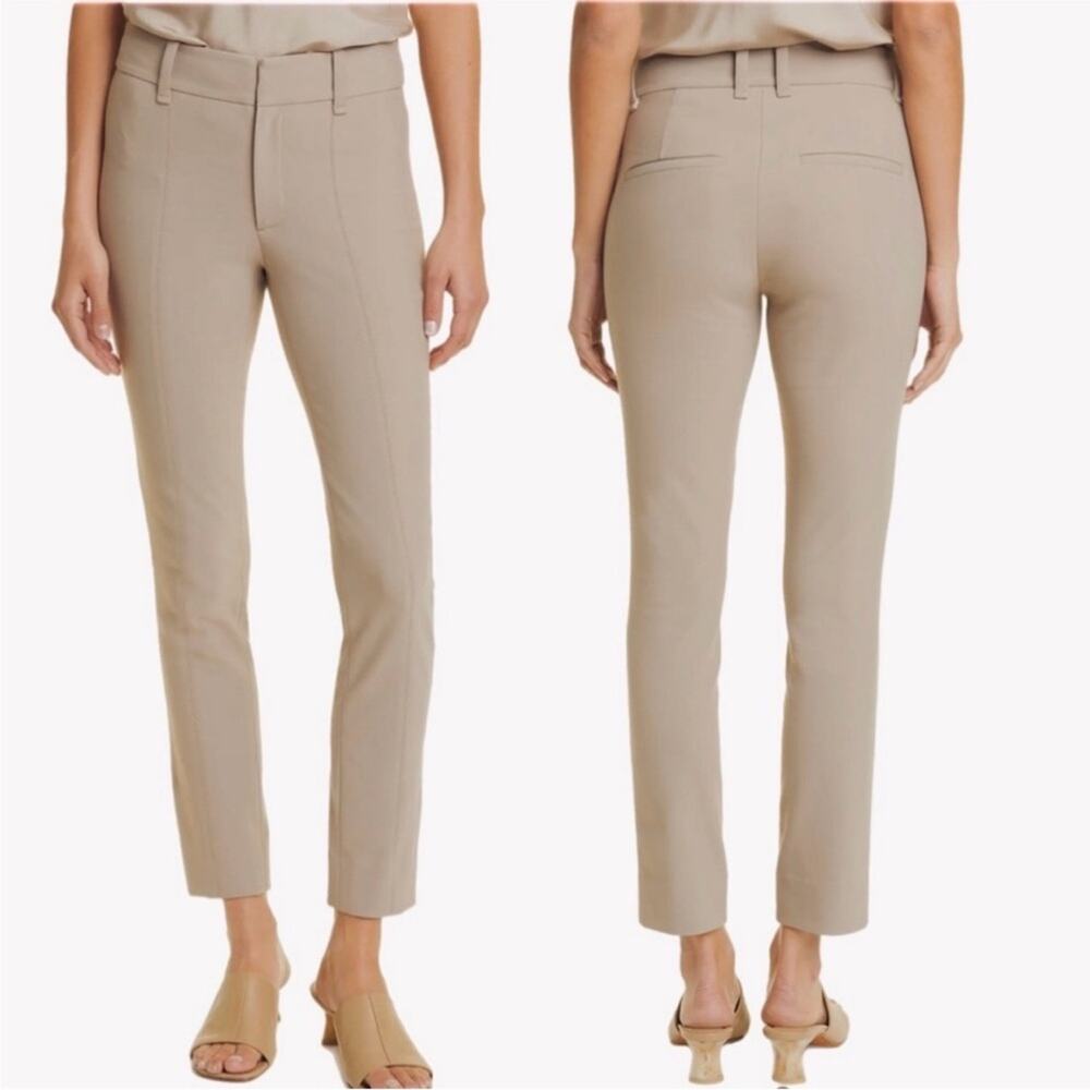 NWT Vince High Rise Oat Neutral Tan Trouser‎ Pants